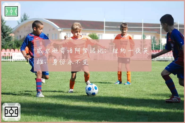威尔逊寄语阿努诺比:纽约一夜英雄,身份永不变
