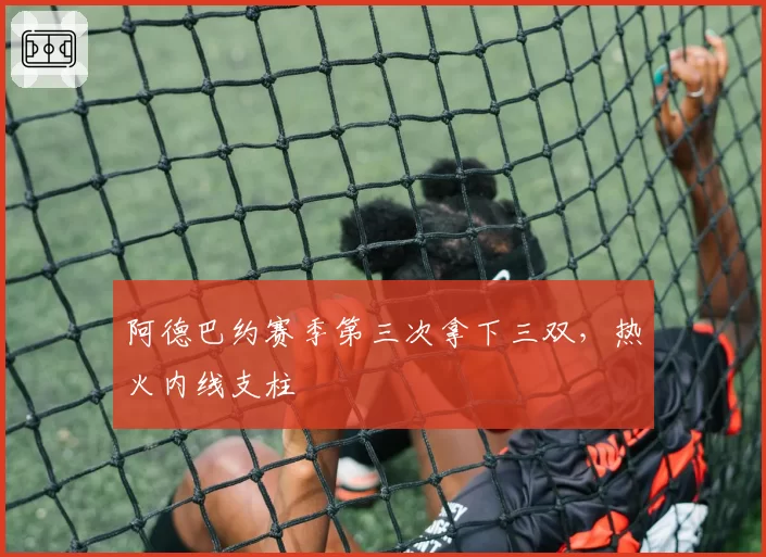 阿德巴约赛季第三次拿下三双,热火内线支柱